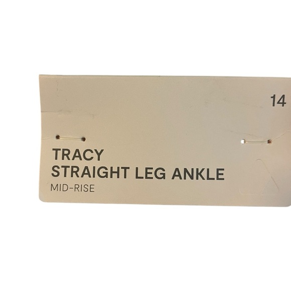 Liz Claiborne Rose Dawn straight leg ankle mid-rise size 14 women’s pants - Picture 5 of 10